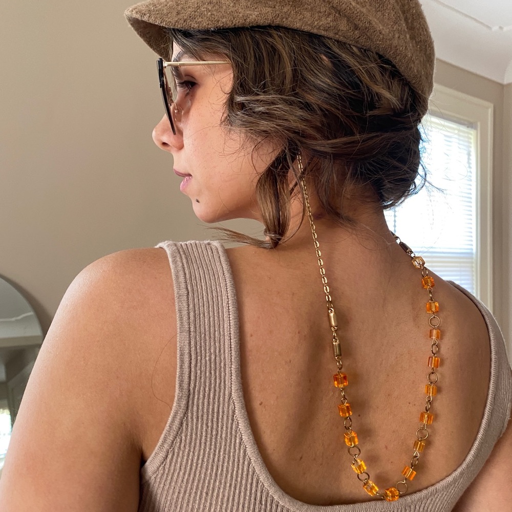 Eye glass chain